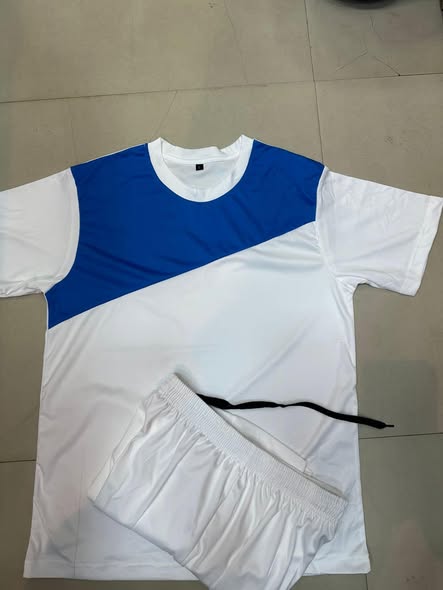 White Blue Sports Kit