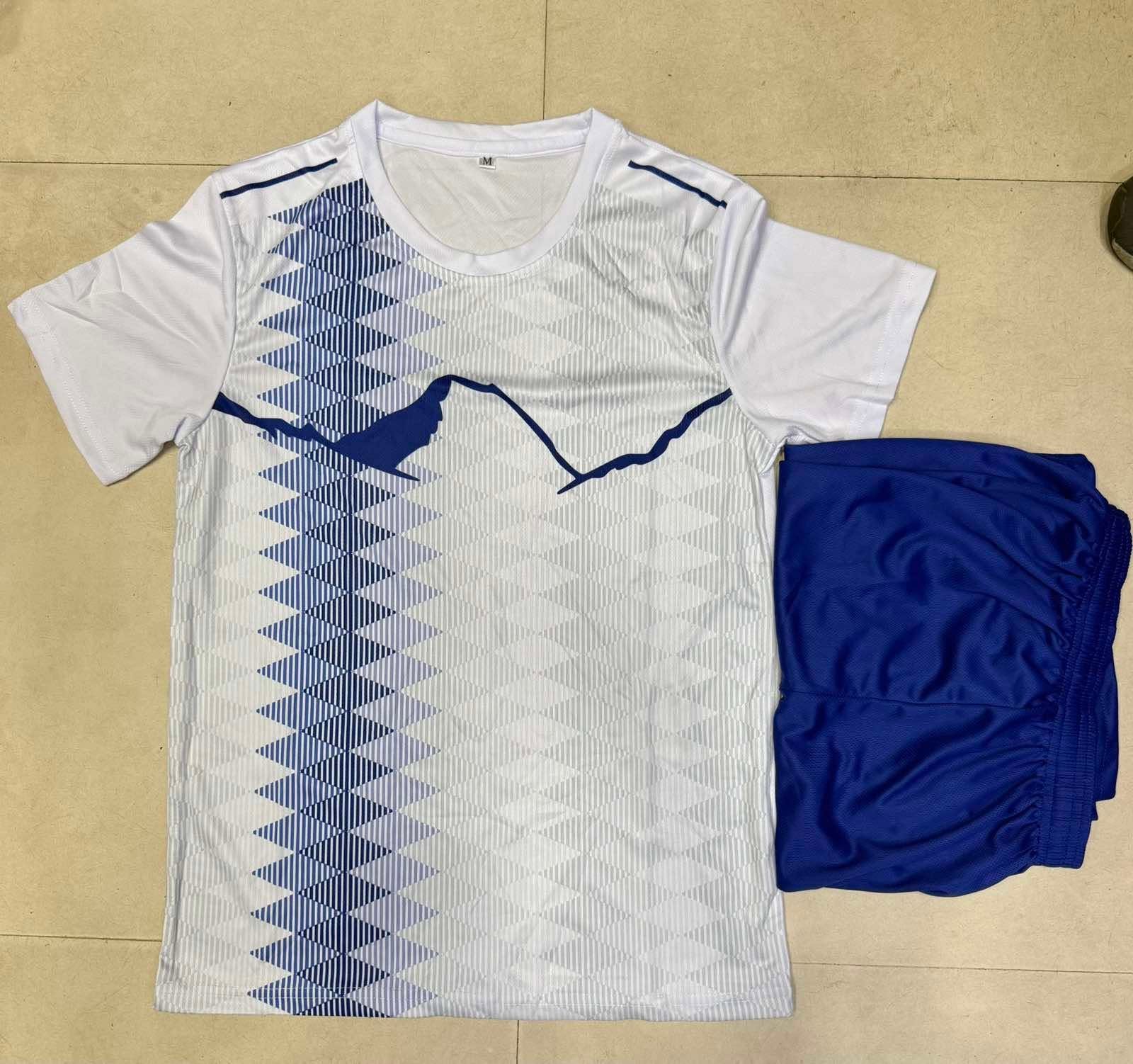 White Navy Sports Kit
